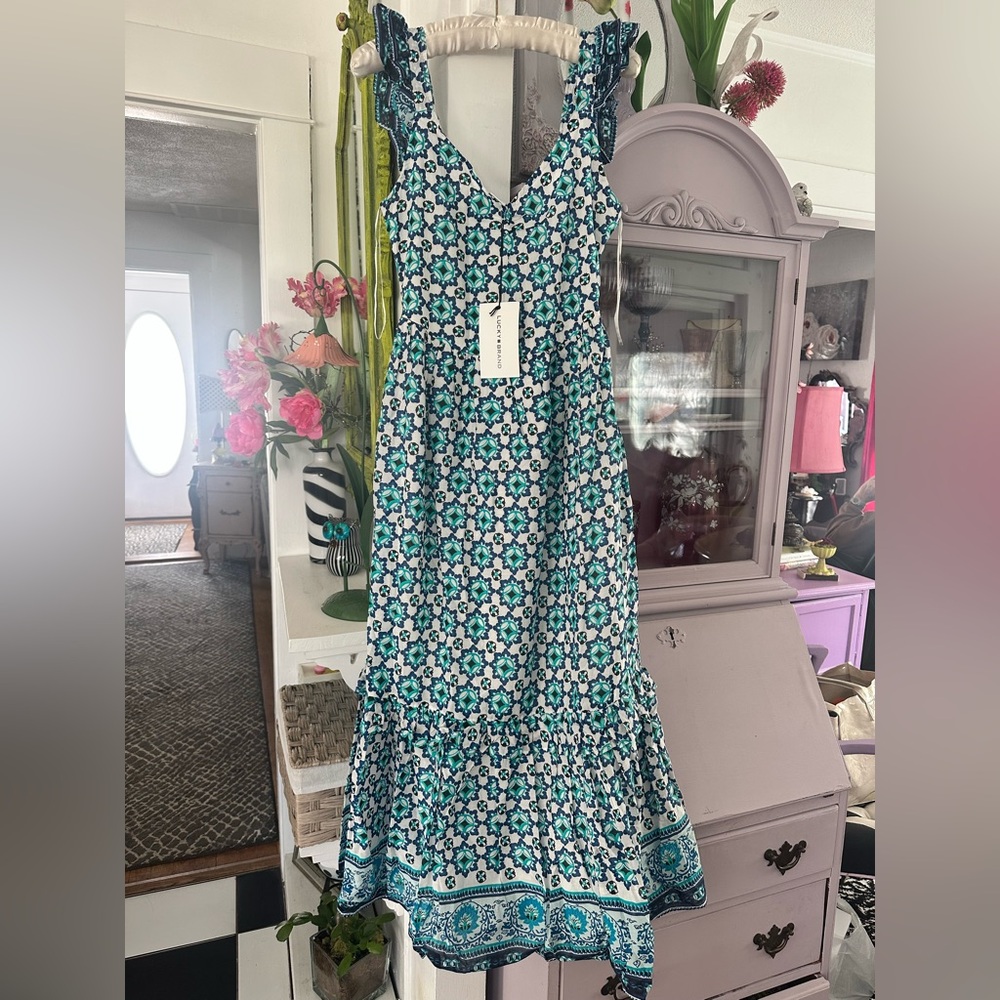 NWT Lucky Brand Maxi Dress